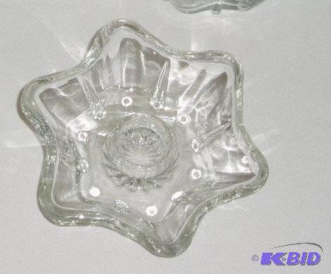 Star Candle Holder Glass Candle Holder Lot Of...