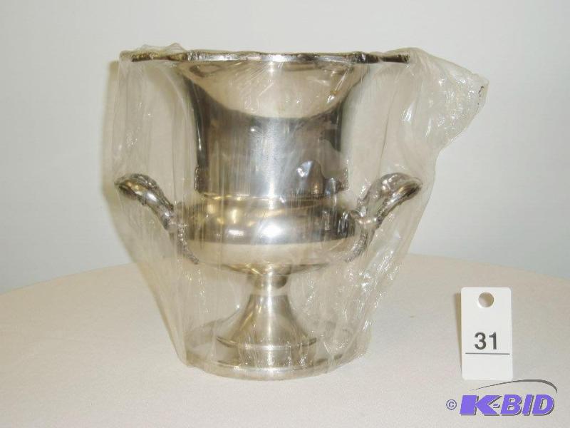 Champagne Bucket&nbsp Table Top Silver Plate...
