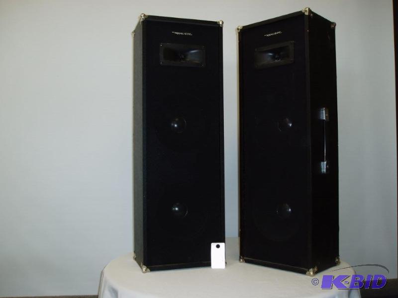 80 Watts Speakers 8 Ohms Realistic PA - 96&nb...