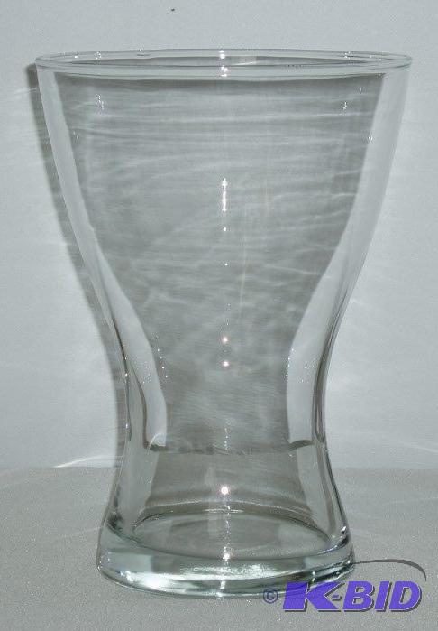 Hour Glass Vase 5 12&quot Diameter X 8&quot...