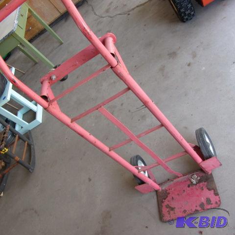 lot 114 image: Two Wheel Hand Cart