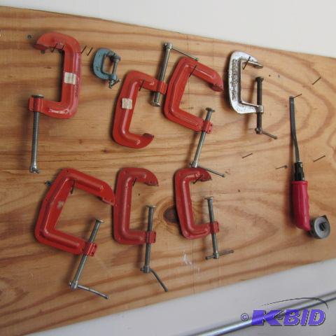 lot 31 image: C Clamps