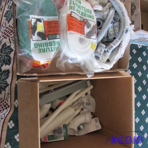 lot 47 image: PVC Elbows, Couplers