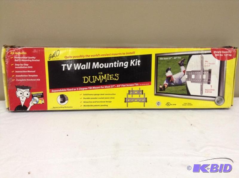 lot 37 image: TV Wall Mounting Kit