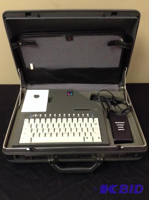 lot 40 image: Varitronics Merlin Express Lettering System