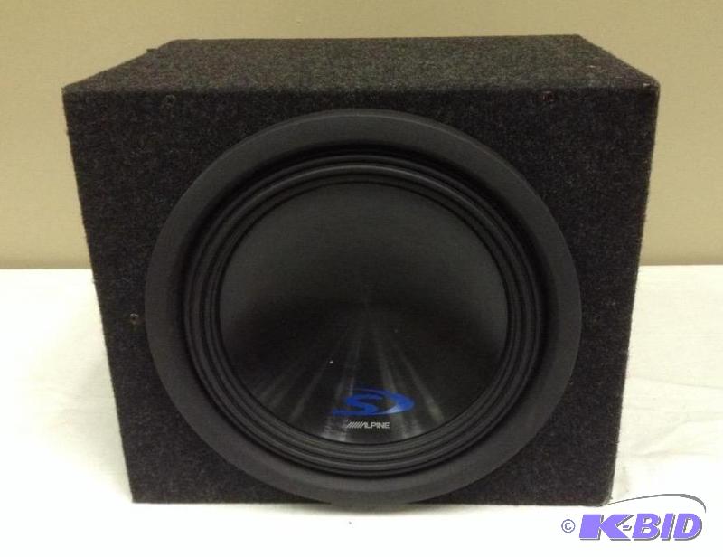 lot 52 image: Alpine Speaker