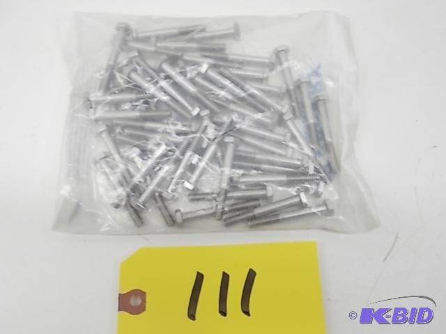 lot 111 image: 50 pk. 14"-20 X 2" SS304 Stainless...