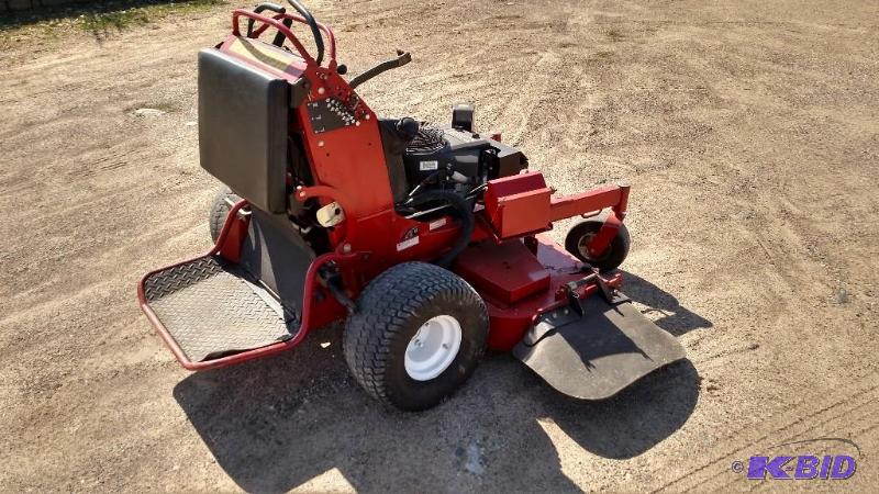 lot 7 image: Toro Grandstand Zero Turn Stander Mower, Mode...