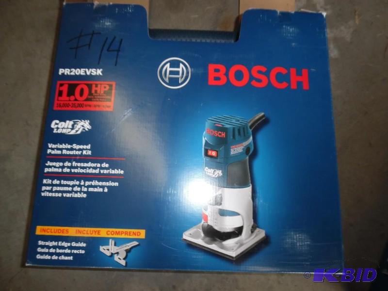 Bosch Variable Speed Palm Router Kit
