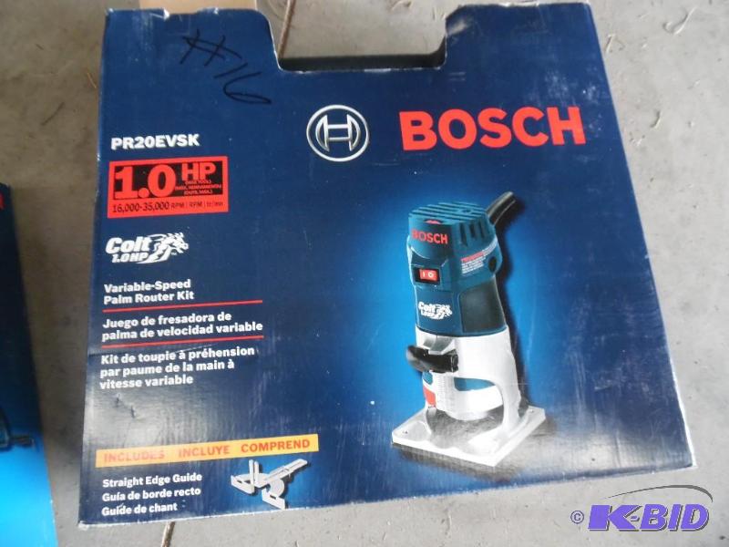 Bosch Variable Speed Palm Router Kit