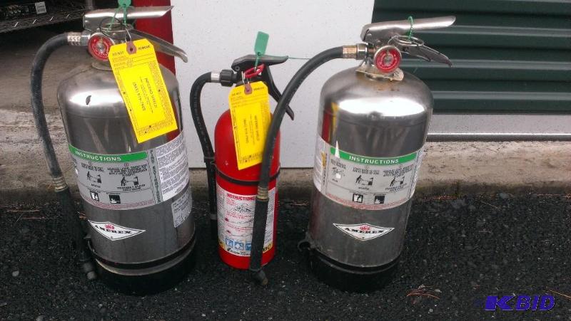 Fire Extinguishers- Lot of 3