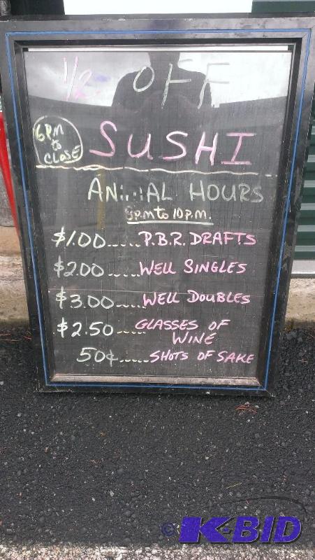 Lighted neon style reader board