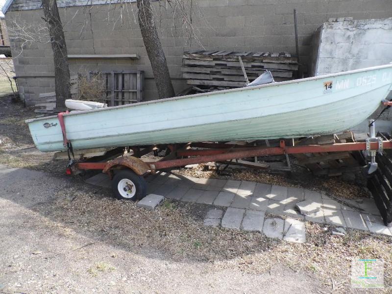 14 Fishing Boat with Trailer