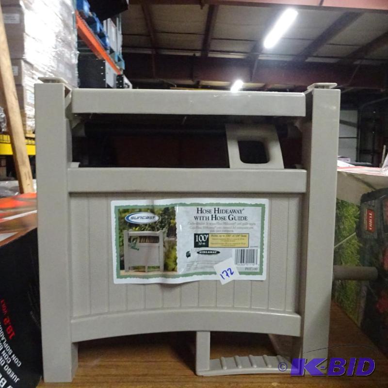 New suncast brandhorse hide away with hoes gu...