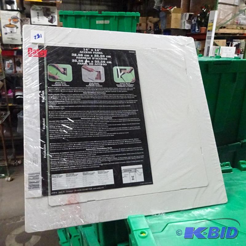 New Oatey brand 14 inch square access panel w...