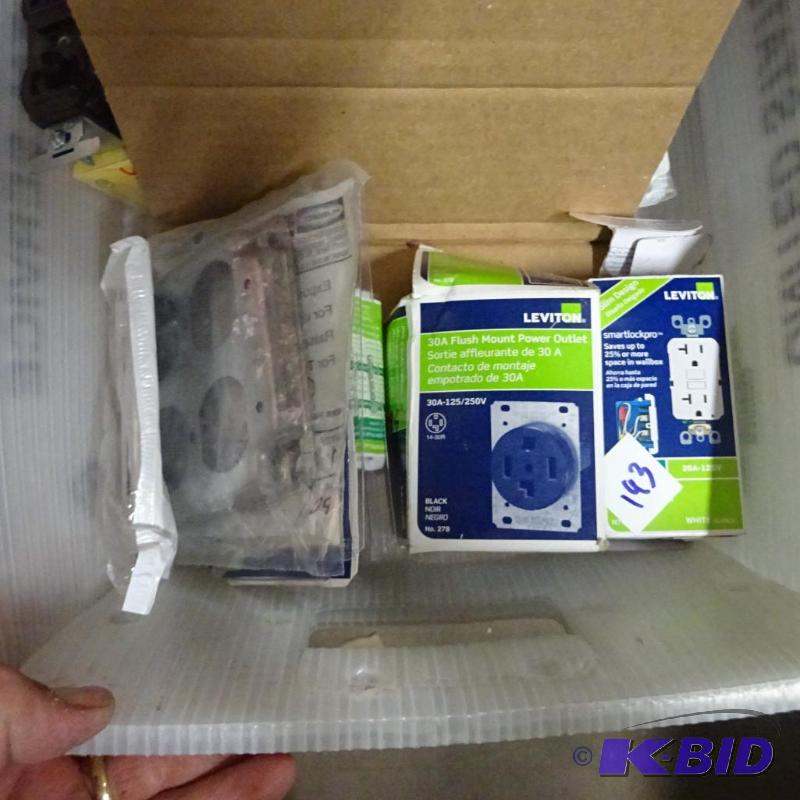New lot of electrical items including Levitto...