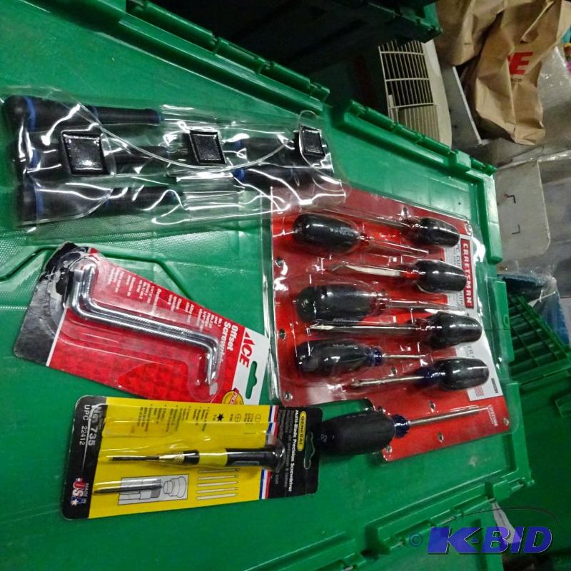 new screwdrivers galore. Includes a craftsman...