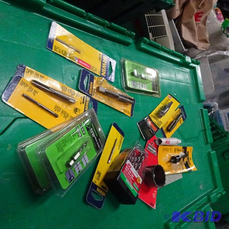 New large lot of drill bits and hole saws...