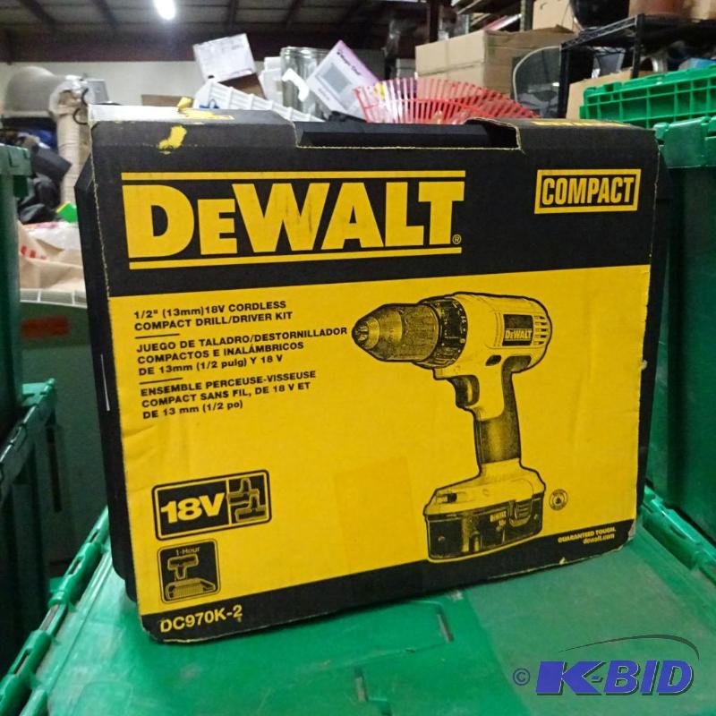 New dewalt brand half inch compact drill driv...
