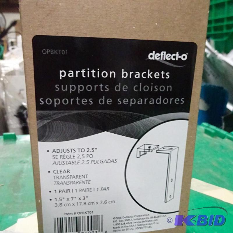 New quantity 6 boxes of deflect-o brand parti...