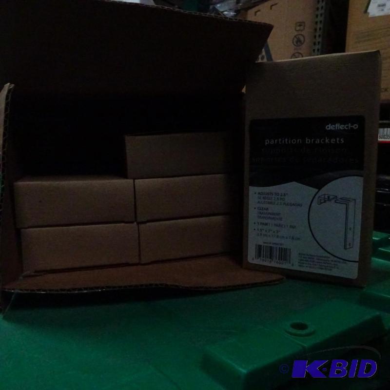 New quantity 6 boxes of deflect-o brand parti...