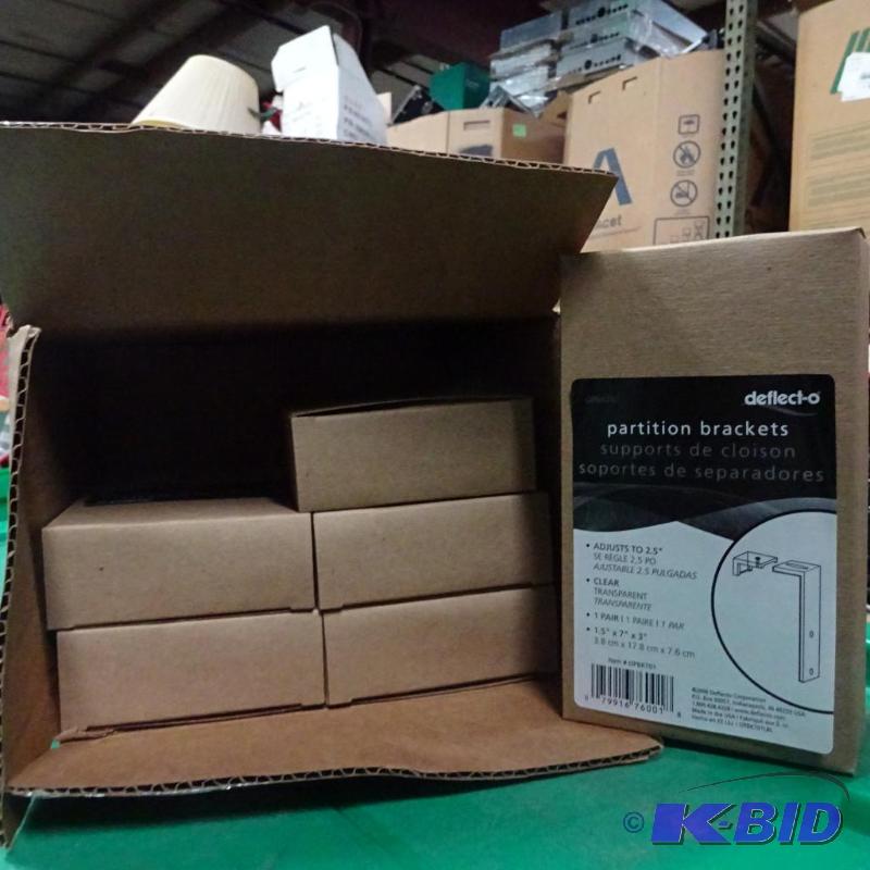 New quantity 6 boxes of deflect-o brand parti...