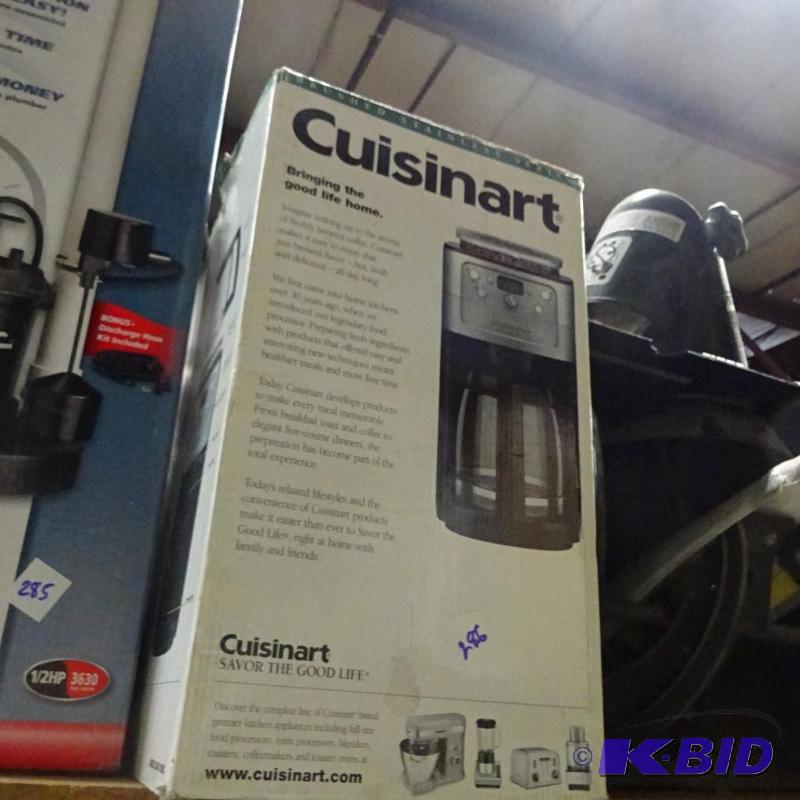 New Cuisinart brand fully automatic burr grin...