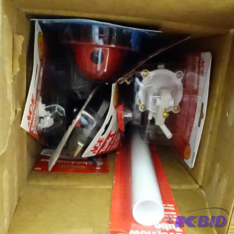 New large lot of toilet repair items includin...