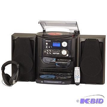 New in box Encore Technology 3 CD Turntable w...