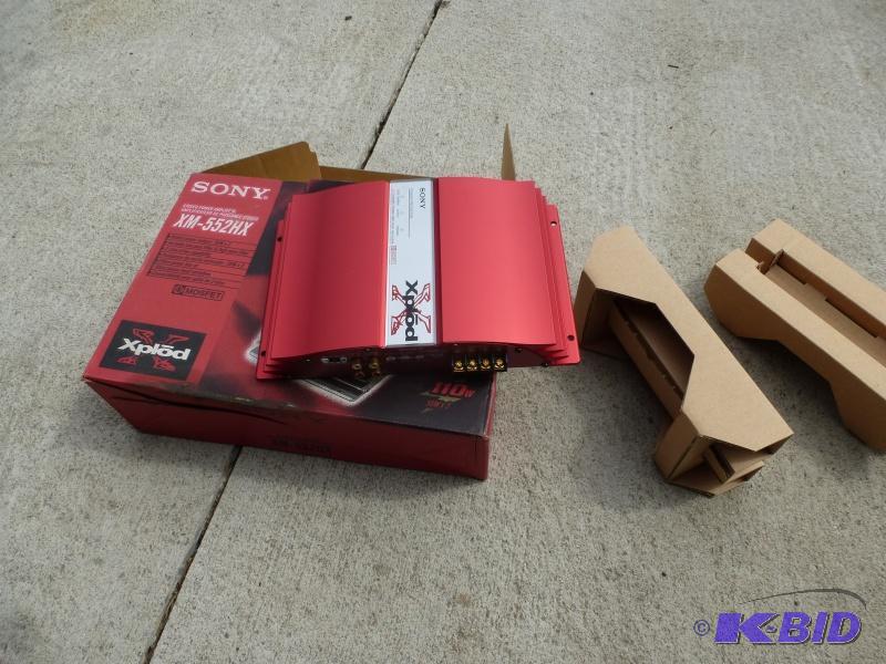 Sony Explode amplifier Model#&nbspXM-552HX ...