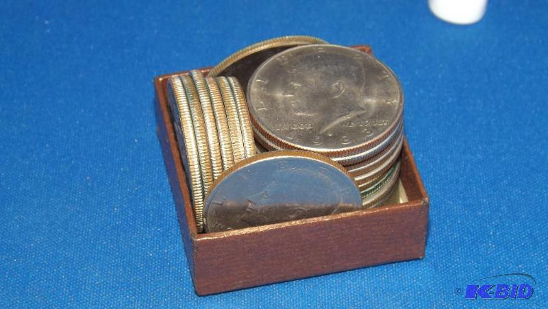 lot 164 image: 20 Kennedy Half Dollar Coins, Various Years...
