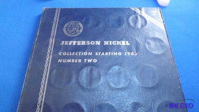 lot 177 image: Jefferson Nickel Collection Book, includes a ...