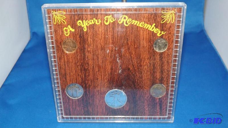lot 181 image: 1918 A Year to Remember, Birth Year Coin Set...