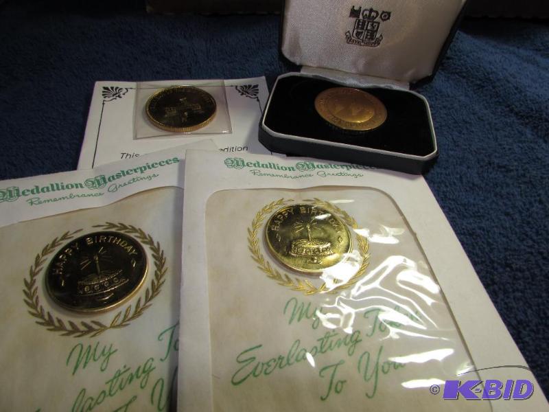 lot 199 image: Two Medallion Masterpiece &quotHappy Birthda...