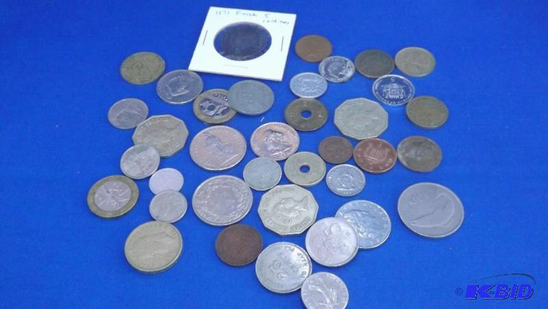 lot 221 image: Mixed lot of Foreign Coins...