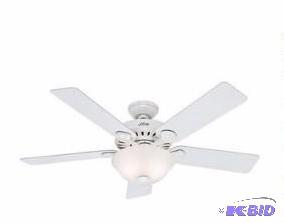 lot 39 image: Hunter Stratford Ceiling Fan, New in box, Inspected All There.  Customer Return