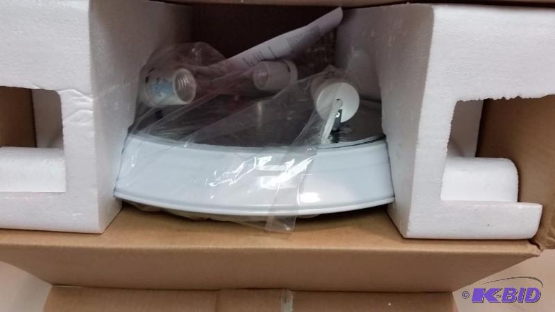 lot 52 image: Hampton Bay Flush mount ceiling light fixture, No Shade, Customer return