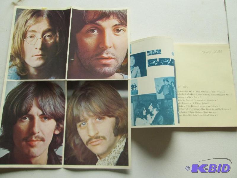 Beatles songbook and poster...