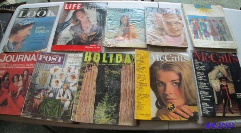 Lot of assorted vintage magazines...