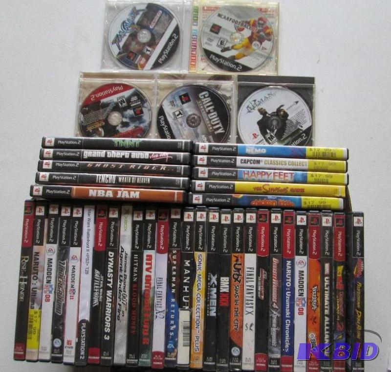 Large lot of Playstation 2 games, see all the...