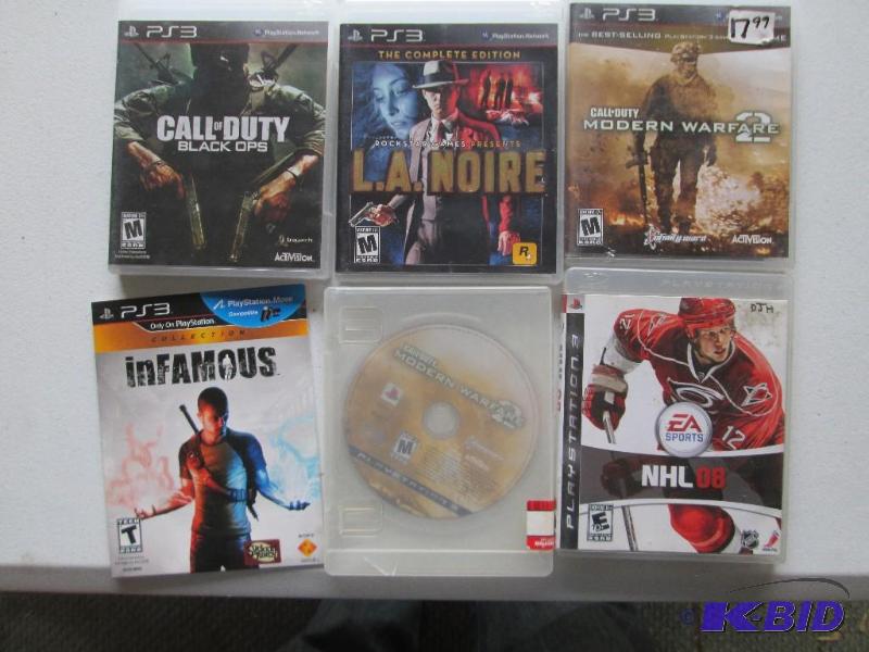 Lot of PS3 games...