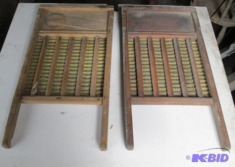 2 washboards...