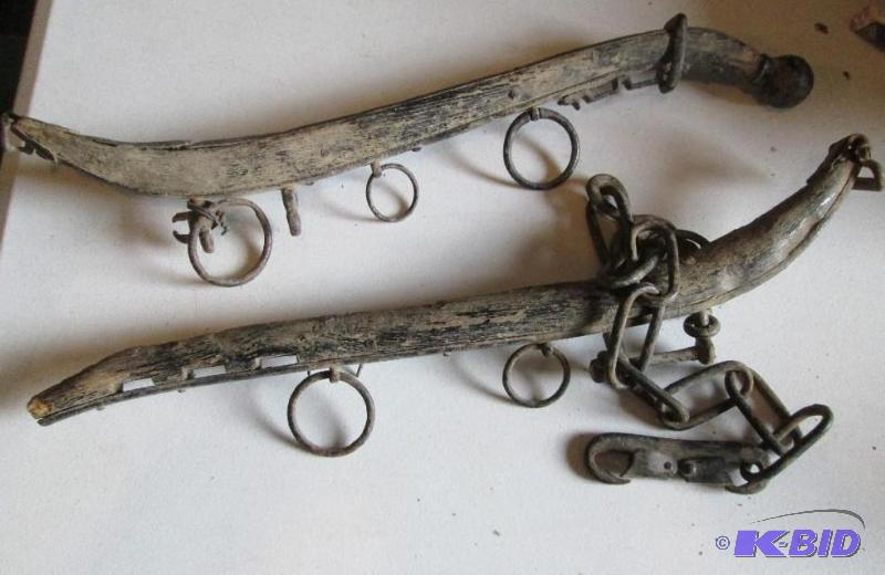 Horse hitches, ready to hang on a wall...