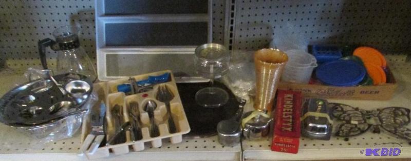 Lot of assorted kitchenware, a new stainless ...
