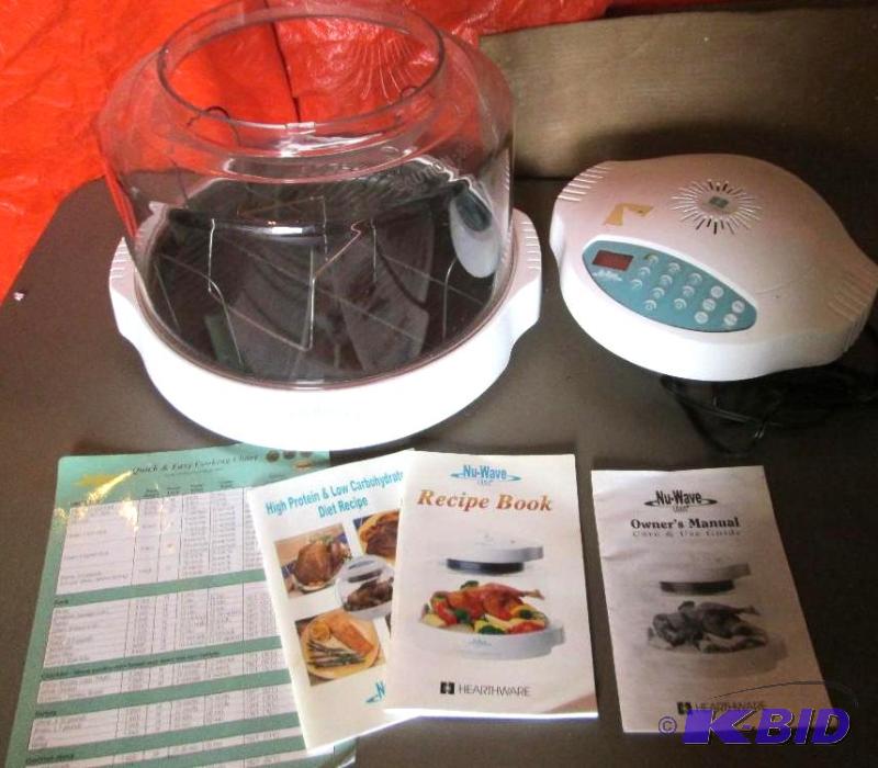 NuWave infrared cooking system looks unused, ...
