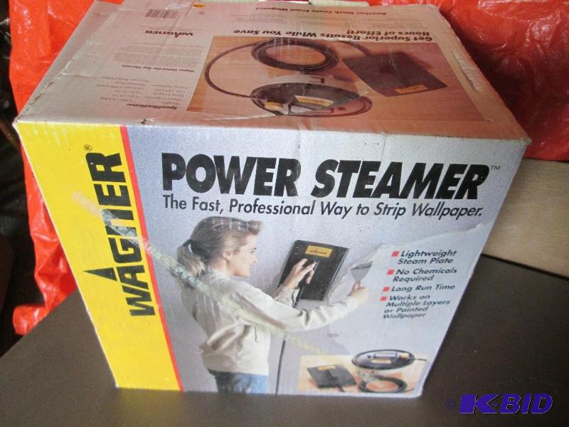 Wagner power steamer wall paper remover, neve...