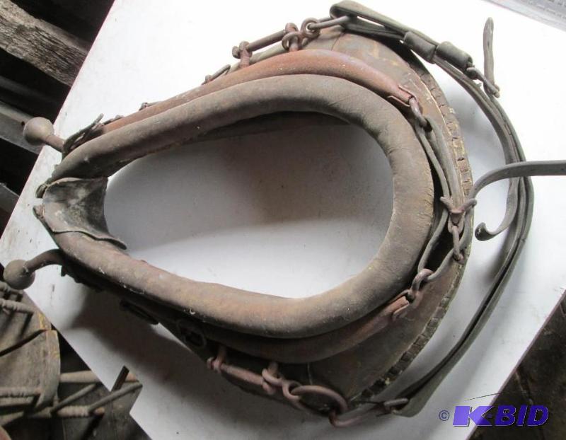 Antique horse riding gear...