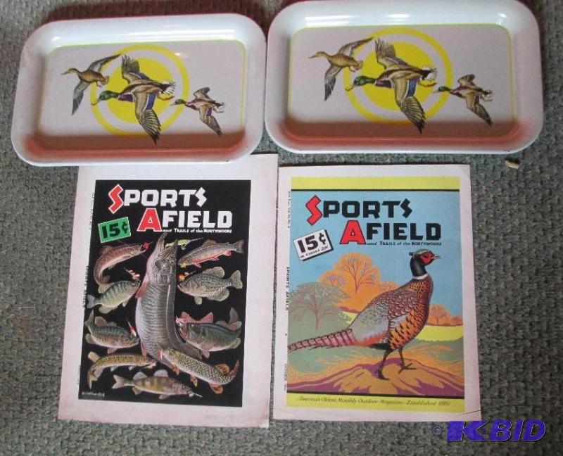 Sports Afield samples, dated October 1935 and...
