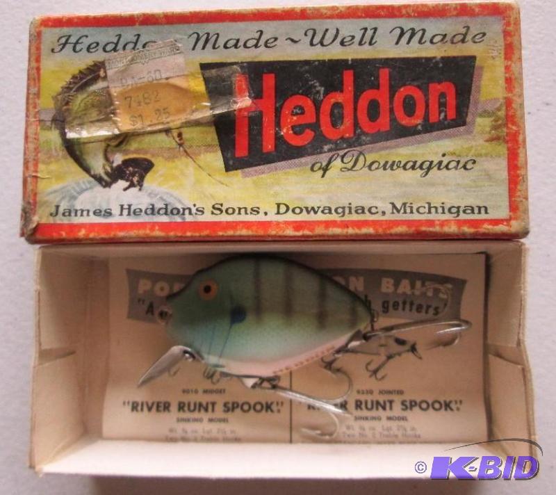 Heddon fishing lure in box...
