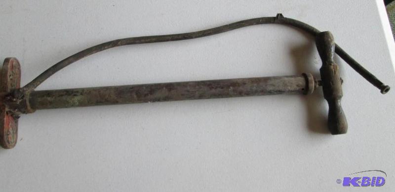 Ford Model A tire pump...